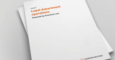 Legal Department Operations Toolkit